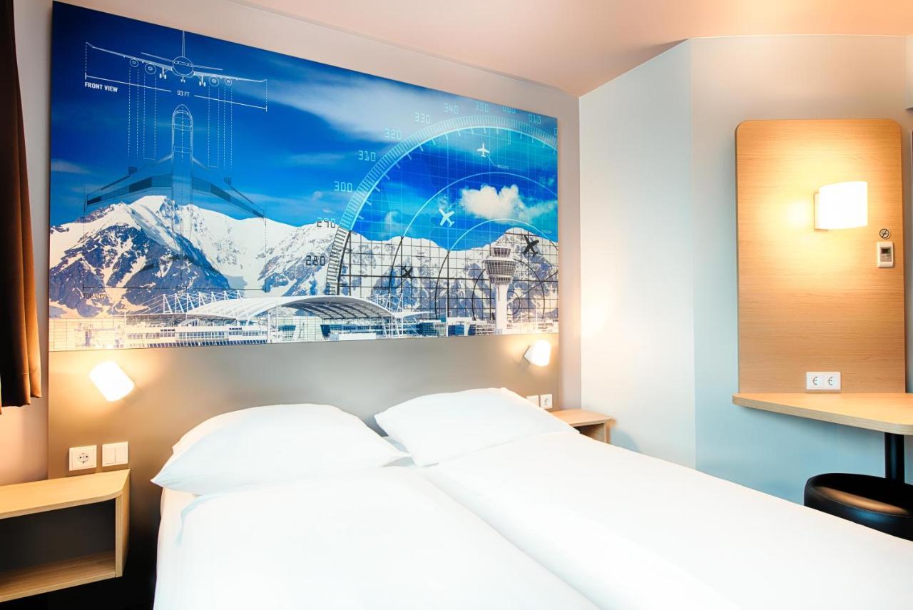 B&B Hotel Muenchen-Airport Халльбергмос Экстерьер фото