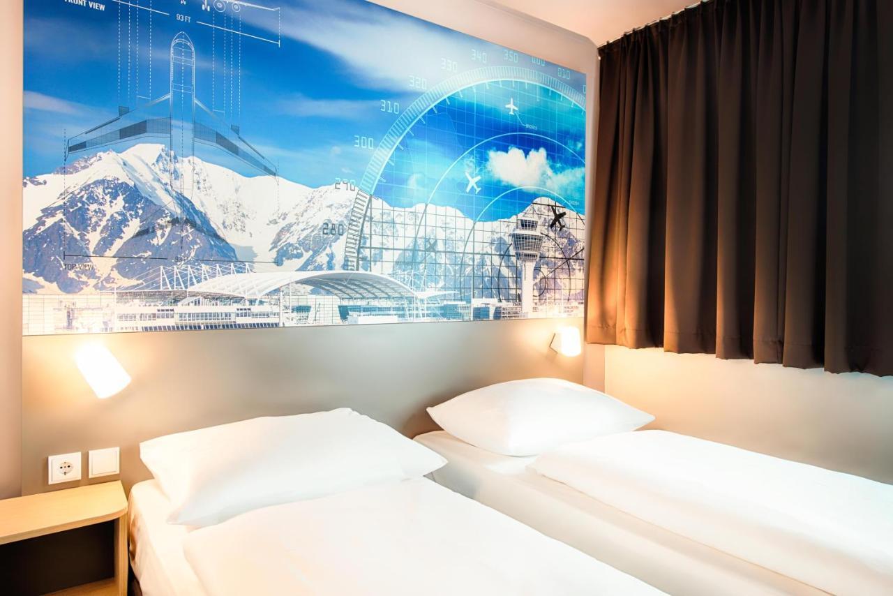 B&B Hotel Muenchen-Airport Халльбергмос Экстерьер фото